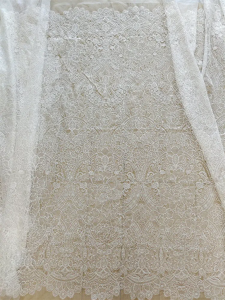 Transparent Premium Embroidered Floral Fabric for Fashion Wedding Dresses Lace Garments Material
Transparent Premium Embroidered Floral Fabric for Fashion Wedding Dresses Lace Garments Material