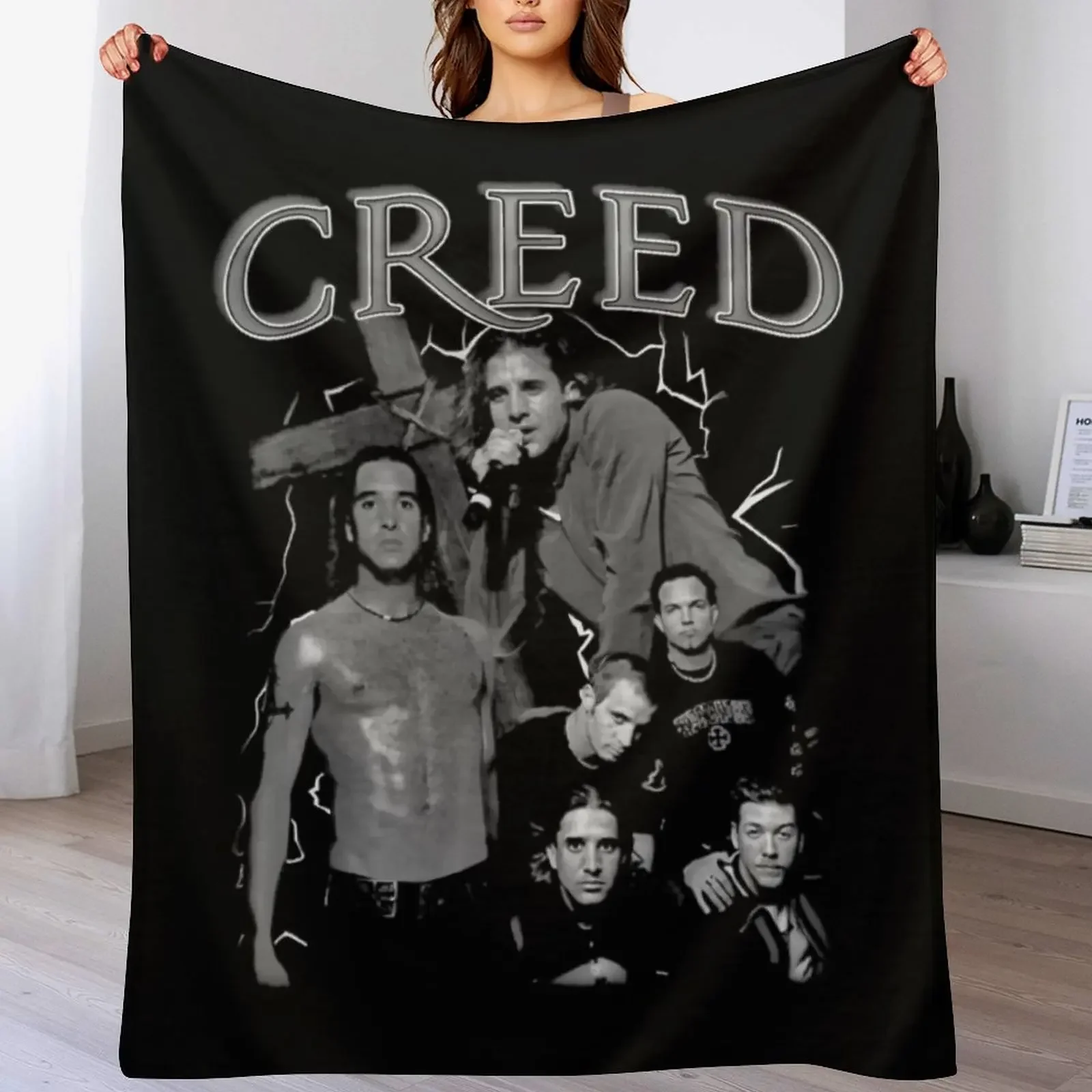 Creed Throw Blanket Warm Comfortable Blanket Gift for Parents Friends
Creed Throw Blanket Warm Comfortable Blanket Gift for Parents Friends