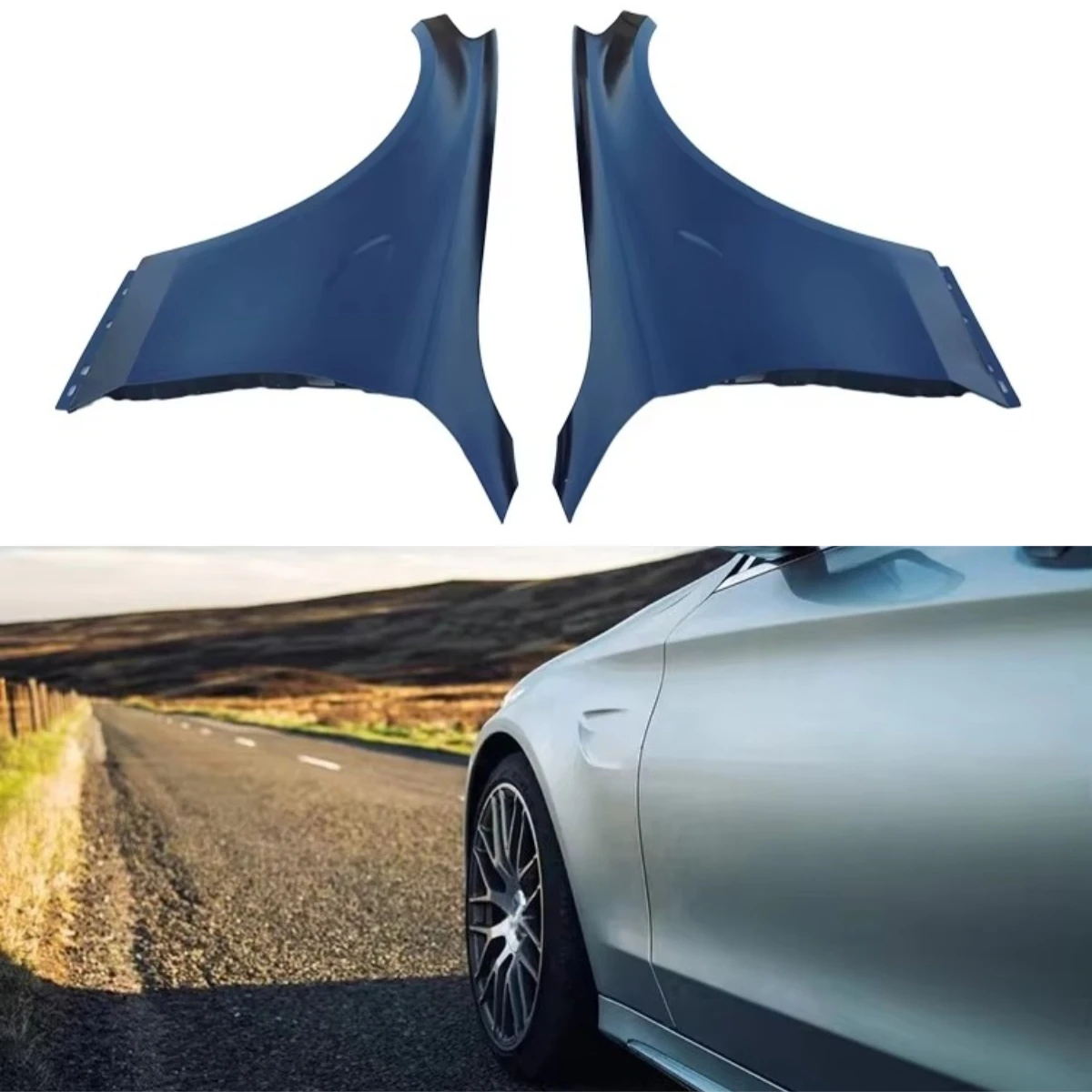 2015 C63 Style Car Front Bumper Body Accessories Steel Fender for W205 C205 2015-2019
2015 C63 Style Car Front Bumper Body Accessories Steel Fender for W205 C205 2015-2019