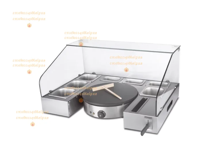 Commercial Round Electric Pancake Maker + Workbench Crepe Maker, Non-Stick Pancake Machine
Commercial Round Electric Pancake Maker + Workbench Crepe Maker, Non-Stick Pancake Machine
