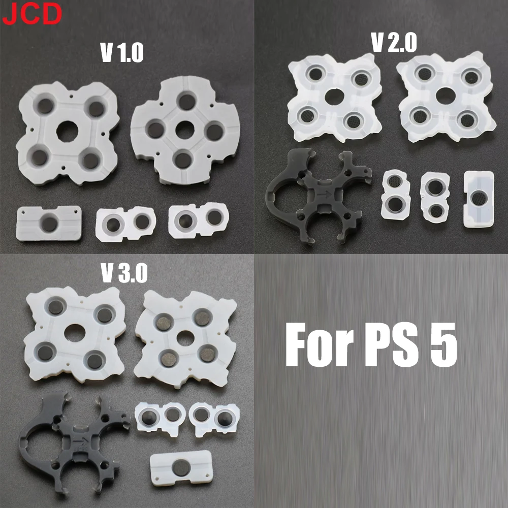 JCD For PS5 BDM-010 020 030 V1.0 2.0 3.0 Controller ButtonsFor JDS 001 010 030 JDM 050 055 L2 R2 Conductive Silicone Rubber Pads
JCD For PS5 BDM-010 020 030 V1.0 2.0 3.0 Controller ButtonsFor JDS 001 010 030 JDM 050 055 L2 R2 Conductive Silicone Rubber Pads
