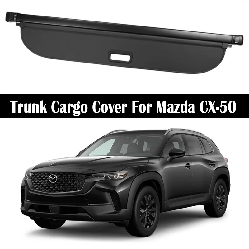 Rear Trunk Cargo Cover For Mazda CX50 CX-50 2023-2026 Shield Shade Curtain Partition Board Privacy Blinds Security Accessories
Rear Trunk Cargo Cover For Mazda CX50 CX-50 2023-2026 Shield Shade Curtain Partition Board Privacy Blinds Security Accessories