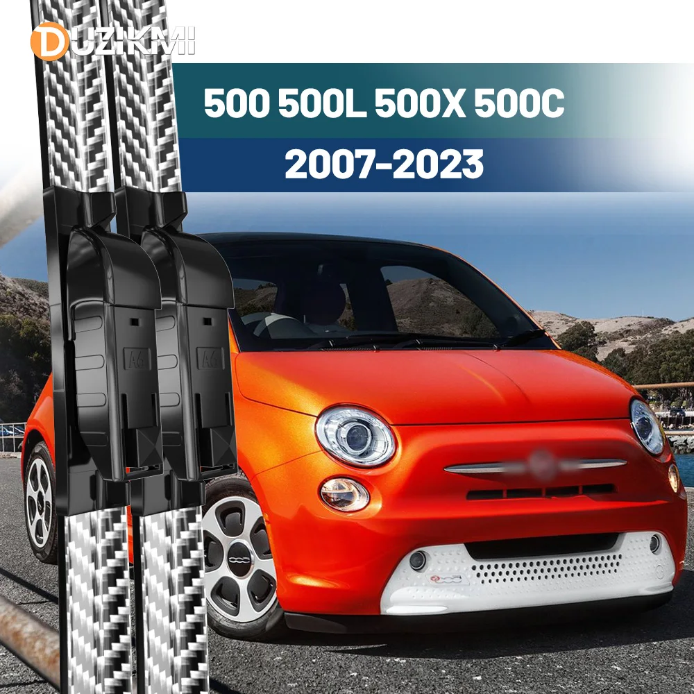 2pcs Front Wiper For Fiat 500 500L 500X 500C 2007-2023 Windshield Blades Windscreen Wipers Carbon Fibre 2011 2012 2013 2014 2015
2pcs Front Wiper For Fiat 500 500L 500X 500C 2007-2023 Windshield Blades Windscreen Wipers Carbon Fibre 2011 2012 2013 2014 2015