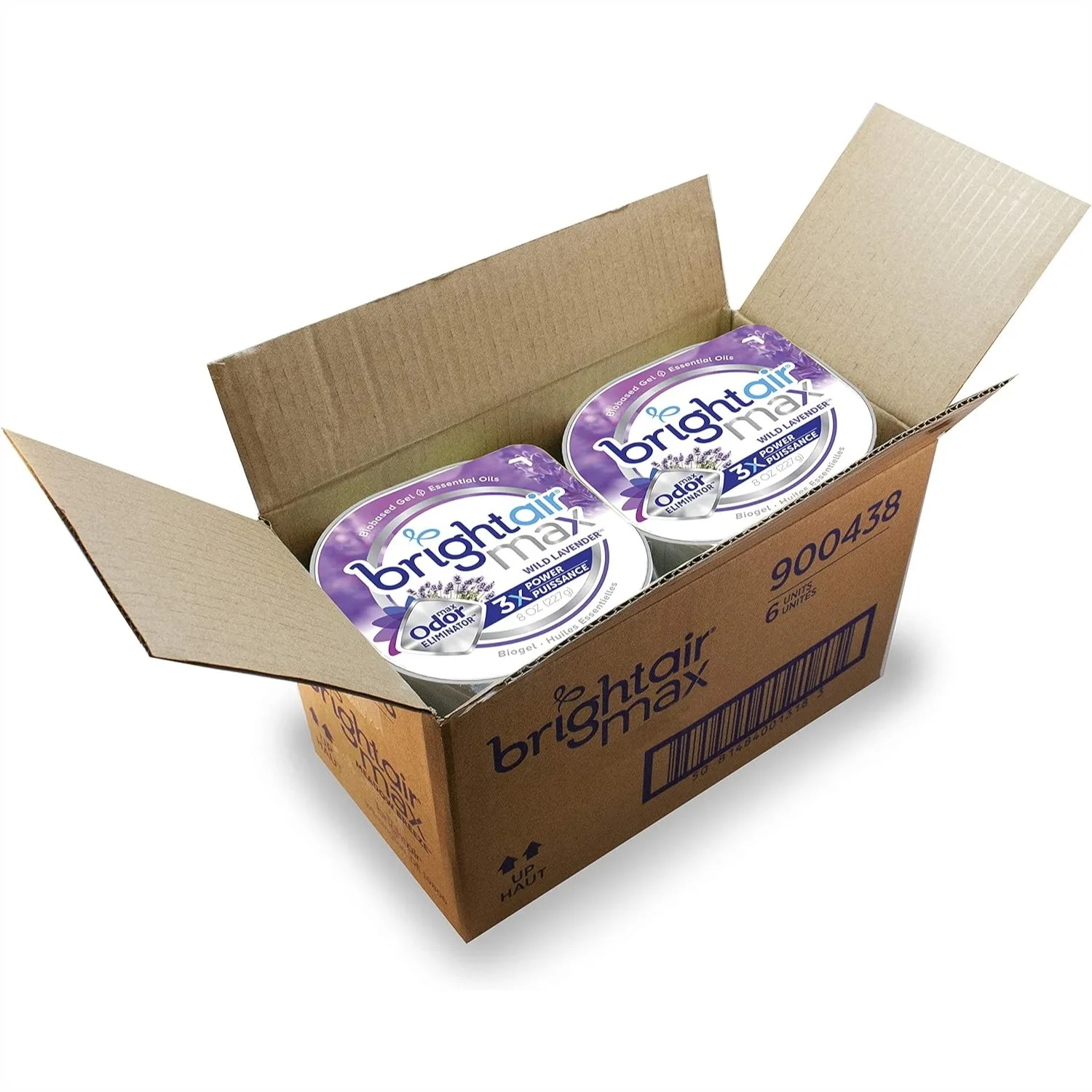Wild Lavender Odor Eliminator Gel, 8 Oz Each 6 Pack, Long Lasting Air Freshener for Home Office
Wild Lavender Odor Eliminator Gel, 8 Oz Each 6 Pack, Long Lasting Air Freshener for Home Office