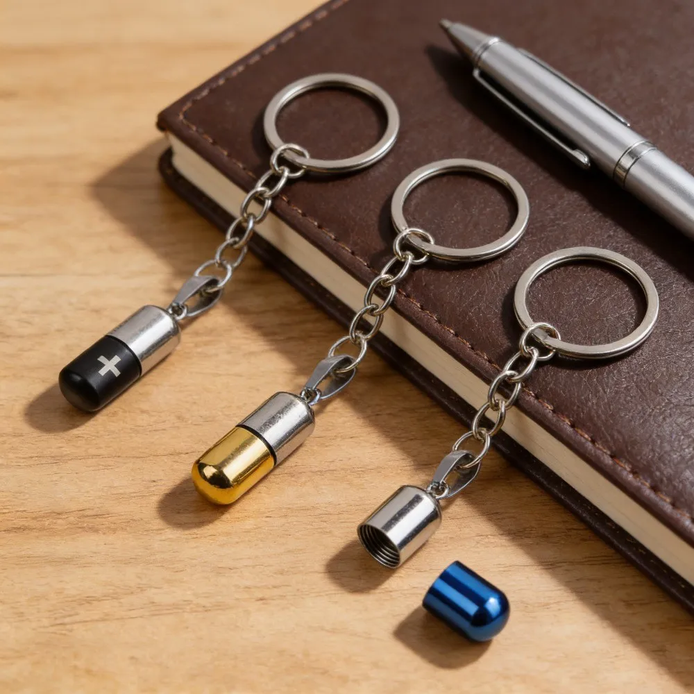 Stainless Steel Cross Urn Keychain Hollow Pill & Ashes Keepsake Memorial Cremation Jewelry Gift For Pet Human
Stainless Steel Cross Urn Keychain Hollow Pill & Ashes Keepsake Memorial Cremation Jewelry Gift For Pet Human
