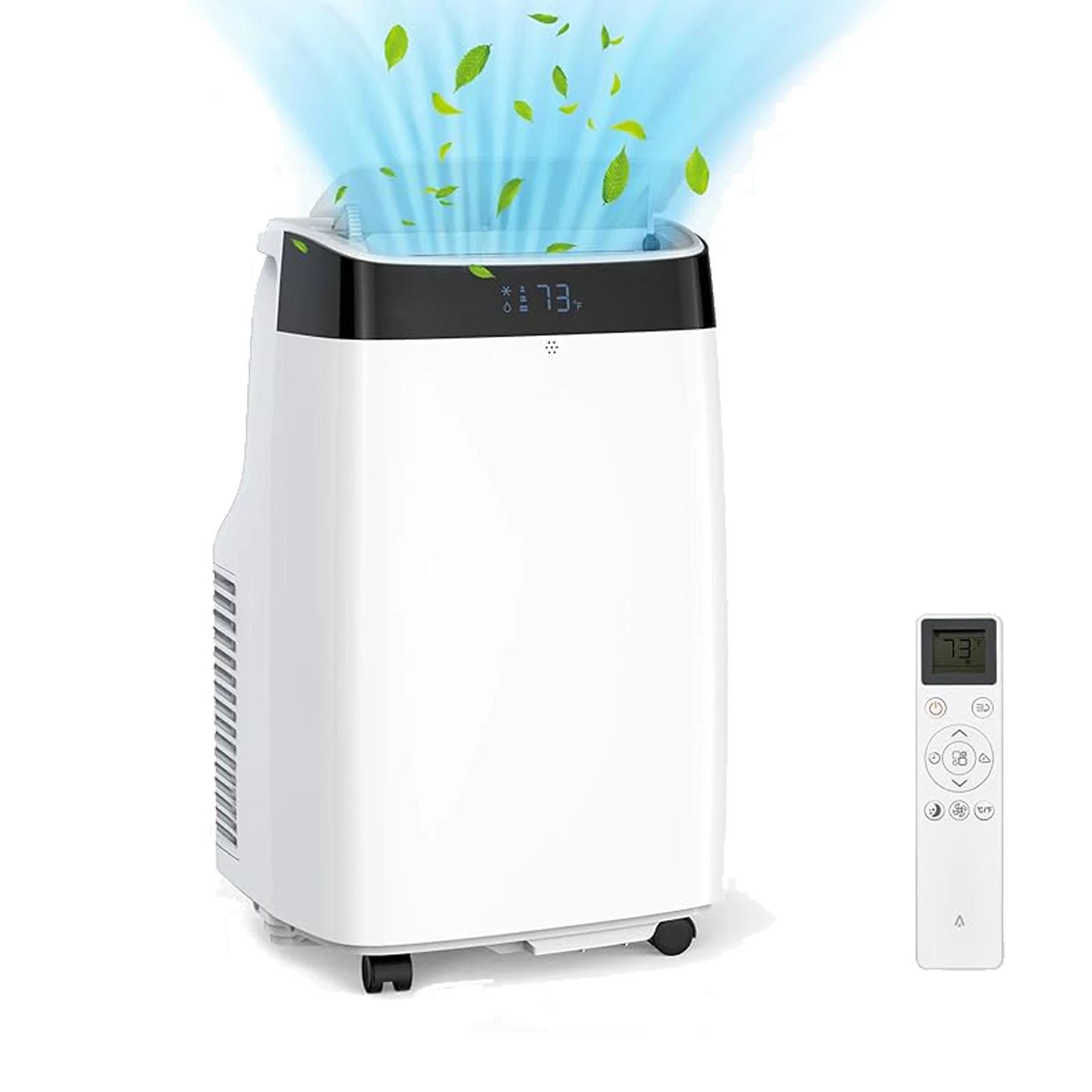 Портативный кондиционер мощностью 10000 BTU, охлаждает площадь до 450 кв. футов. Увлажнитель воздуха с функцией осушения, вентилятором, автоматическими и снаряженными режимами работы, комплектом для окон и 24-часовым таймером
Портативный кондиционер мощностью 10000 BTU, охлаждает площадь до 450 кв. футов. Увлажнитель воздуха с функцией осушения, вентилятором, автоматическими и снаряженными режимами работы, комплектом для окон и 24-часовым таймером