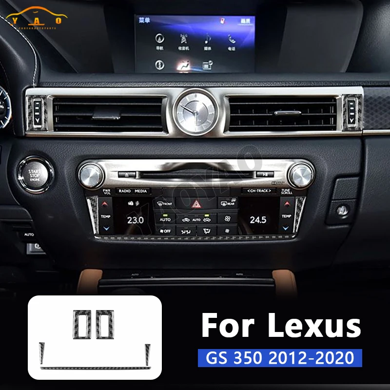 Car Sticker For Lexus GS 2012 2013 -2020 Car Air Conditioning Control Air Outlet AdjustmentPanel Frame Trim Accessories
Car Sticker For Lexus GS 2012 2013 -2020 Car Air Conditioning Control Air Outlet AdjustmentPanel Frame Trim Accessories