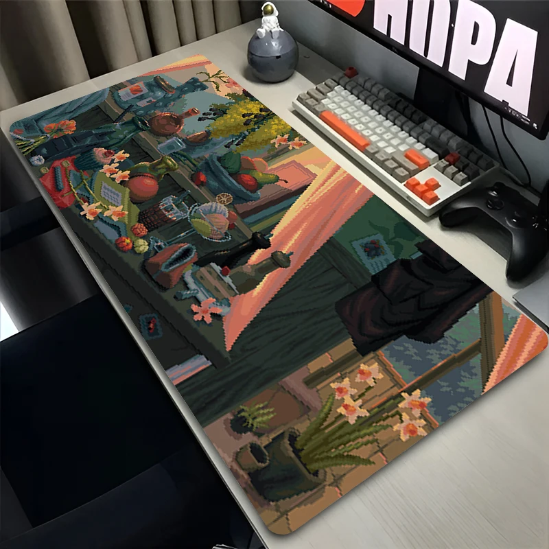 Mouse Pad Laptop Anime Extended Desktop Mat Computer Gamer Fun Mousepad PC Gaming Accessories Pixel Art Landscape Keyboard Pad
Mouse Pad Laptop Anime Extended Desktop Mat Computer Gamer Fun Mousepad PC Gaming Accessories Pixel Art Landscape Keyboard Pad