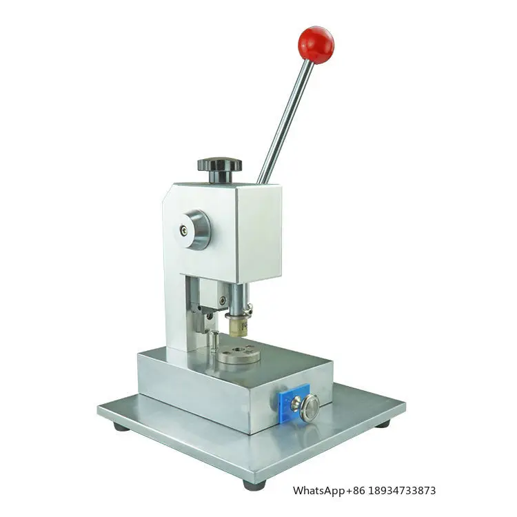 Factory Wholesale Lab Manul Coin Cell Electrode Punching Machine for Coin Cell Battery Making
