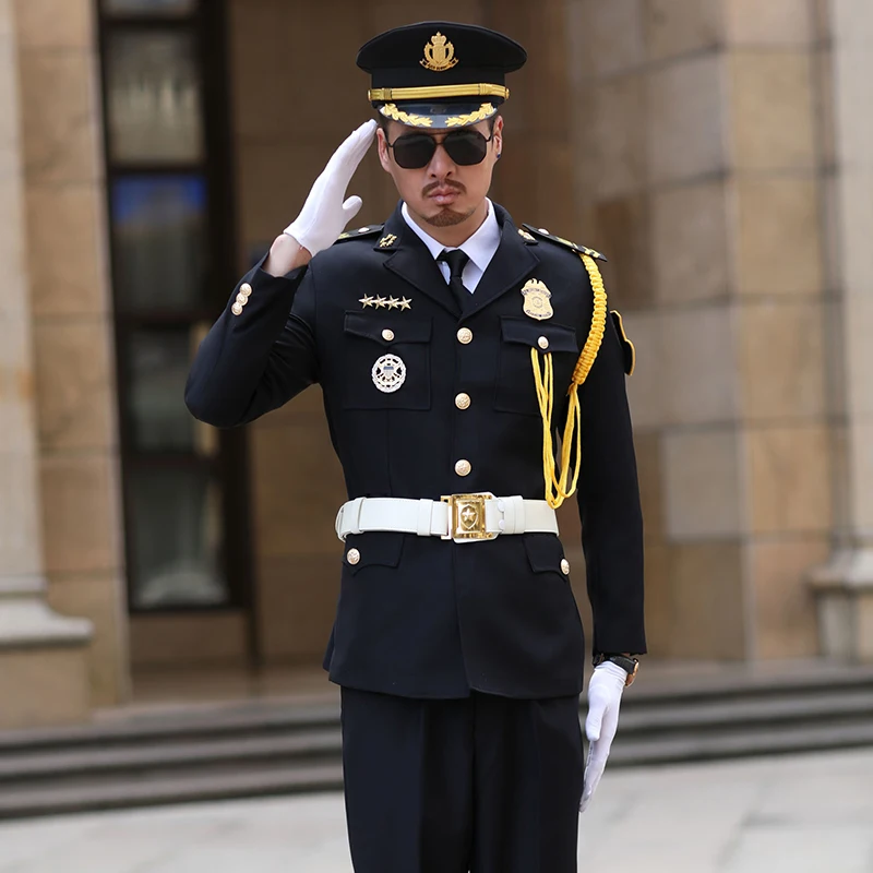 High-End Sales Office Work Uniform Long Sleeve Security Suit New Style Ceremony Small Set Uniform for Property Case Field
High-End Sales Office Work Uniform Long Sleeve Security Suit New Style Ceremony Small Set Uniform for Property Case Field