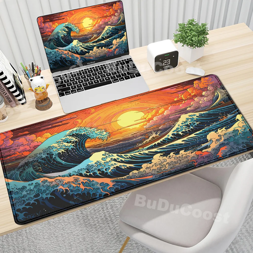1000x500mm Gaming Mat Desk Accessories Office Pc Gamer Anime Japan Art Great Waves Mouse Pad Keyboard Extended Rubber Table Mats
1000x500mm Gaming Mat Desk Accessories Office Pc Gamer Anime Japan Art Great Waves Mouse Pad Keyboard Extended Rubber Table Mats