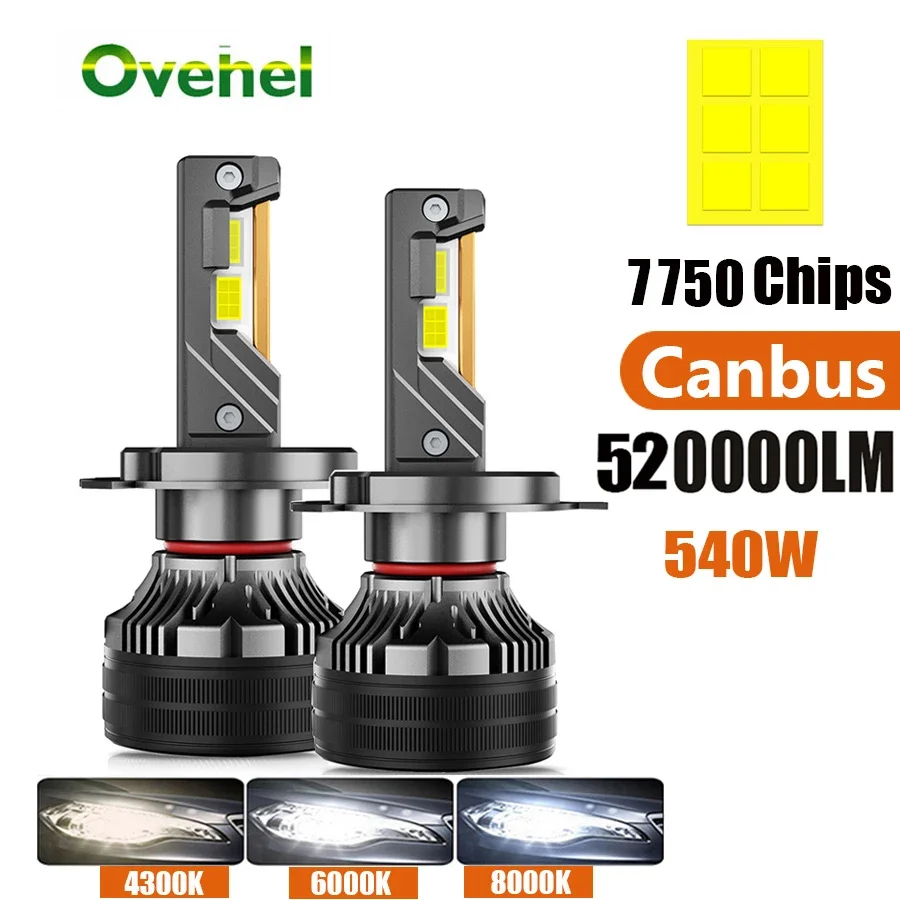 OVEHEL H7 H4 Led 260000LM H11 Лампа 3 медная трубка Светодиодные фонари для автомобиля H1 HB3 9005 HB4 9006 K5C K5F 4300K 6000K 12V Лампа для фар
OVEHEL H7 H4 Led 260000LM H11 Лампа 3 медная трубка Светодиодные фонари для автомобиля H1 HB3 9005 HB4 9006 K5C K5F 4300K 6000K 12V Лампа для фар