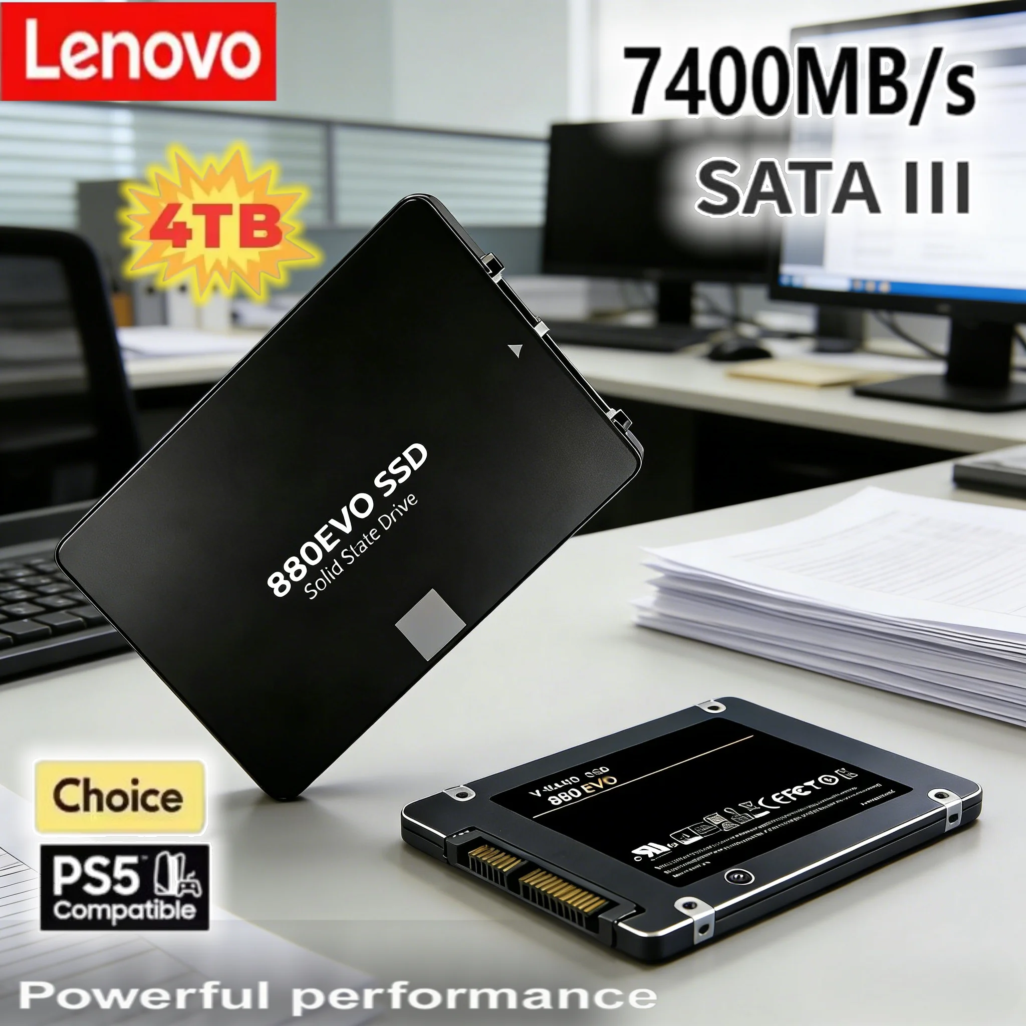 Внутренний твердотельный накопитель Lenovo SSD 870 EVO SATA3 2,5 дюйма 1 ТБ 2 ТБ 4 ТБ высокоскоростной жесткий диск для ноутбуков и настольных ПК
Внутренний твердотельный накопитель Lenovo SSD 870 EVO SATA3 2,5 дюйма 1 ТБ 2 ТБ 4 ТБ высокоскоростной жесткий диск для ноутбуков и настольных ПК