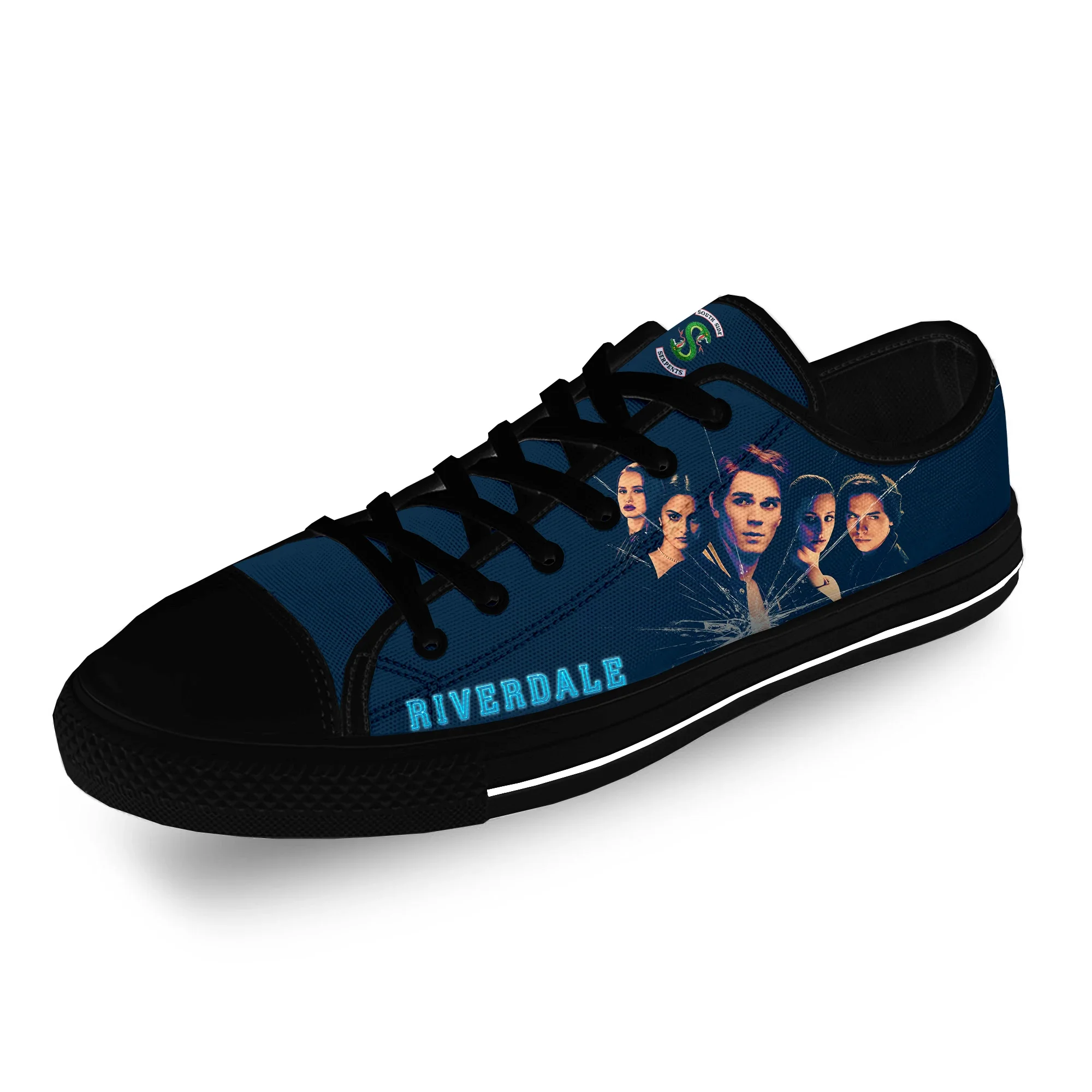 Повседневные тканевые модные холщовые кроссовки с 3D-принтом Riverdale "South Side Serpents", легкие дышащие кроссовки для мужчин и женщин
Повседневные тканевые модные холщовые кроссовки с 3D-принтом Riverdale "South Side Serpents", легкие дышащие кроссовки для мужчин и женщин