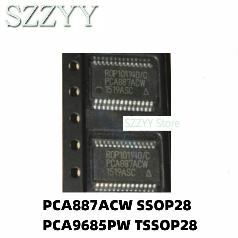 5 шт. PCA887 PCA887ACW ROP101140/C SSOP28 PCA9685PW TSSOP28
5 шт. PCA887 PCA887ACW ROP101140/C SSOP28 PCA9685PW TSSOP28