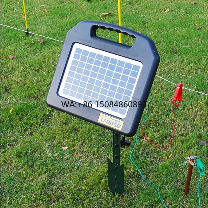 Solar Powered Electric Fence Energizer for Ranches Fencing Waterproof Rot Proof Nature Compatible 32 KM Range 0.55 Joules
Solar Powered Electric Fence Energizer for Ranches Fencing Waterproof Rot Proof Nature Compatible 32 KM Range 0.55 Joules
