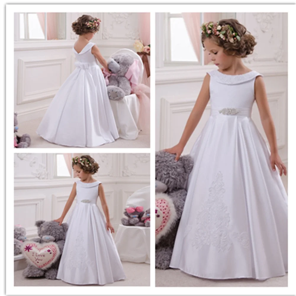 White/Ivory First Flower Girl Dresses Girls Water-soluble Lace Infant Toddler Pageant Communion Dresses For Weddings and Party
White/Ivory First Flower Girl Dresses Girls Water-soluble Lace Infant Toddler Pageant Communion Dresses For Weddings and Party