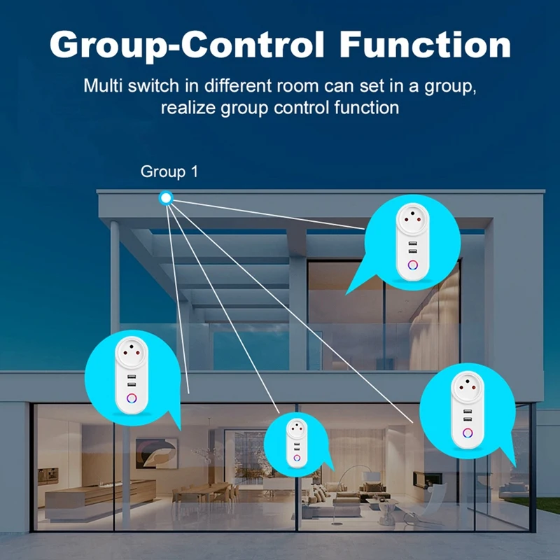 MLGB-Israel Plug Tuya Smart Home 16A Wi-Fi Smart Plug Розетка USB-розетка для зарядки Голосовое управление для Alexa
MLGB-Israel Plug Tuya Smart Home 16A Wi-Fi Smart Plug Розетка USB-розетка для зарядки Голосовое управление для Alexa