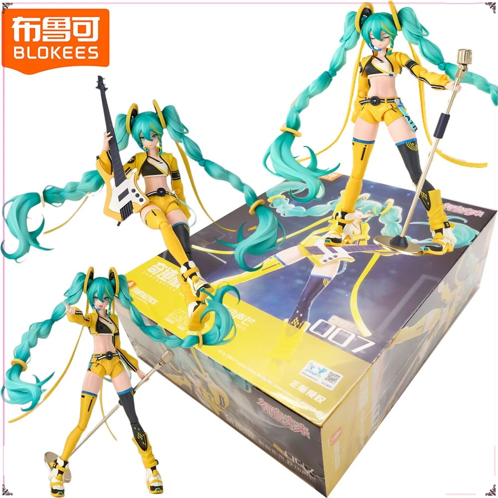 Original Blokees Hatsune Miku Miracle Version Action Figures Rich and Diverse Configurations Joint Mobility Decorative Toy Gifts 
Original Blokees Hatsune Miku Miracle Version Action Figures Rich and Diverse Configurations Joint Mobility Decorative Toy Gifts