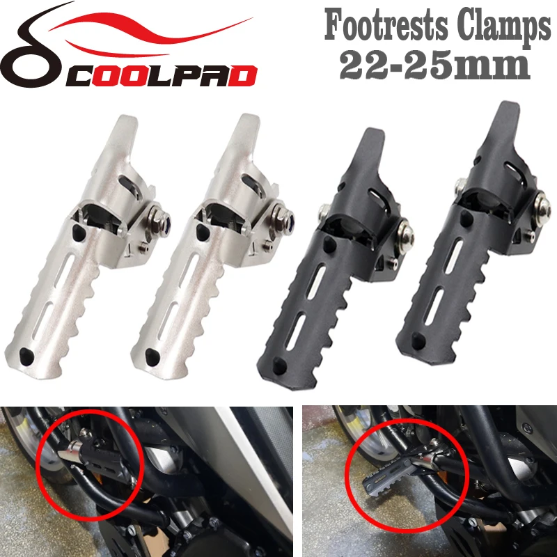 For Honda CRF1000L Africa Twin Motorcycle Front Driver Highway Footrest Folding Footpeg Clamps 22-25mm
For Honda CRF1000L Africa Twin Motorcycle Front Driver Highway Footrest Folding Footpeg Clamps 22-25mm