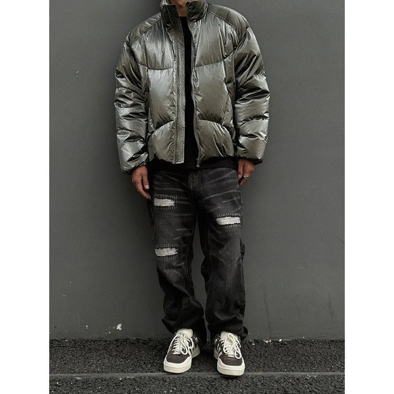 Retro Japanese Sle Cleanfit Distred Denim Jeans Men's Trendy Straight Leg Casual Trousers mid Waist Waed Finied
Retro Japanese Sle Cleanfit Distred Denim Jeans Men's Trendy Straight Leg Casual Trousers mid Waist Waed Finied