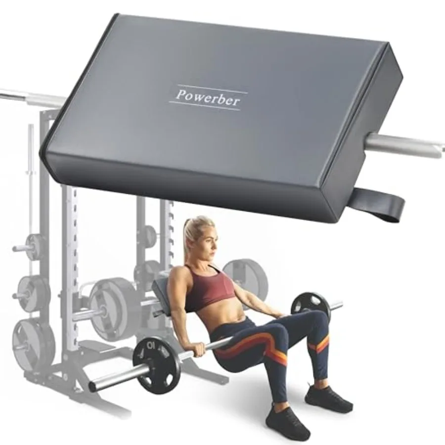 Hip Thrust Bench Pad - Booty Sprout Hip Thrust Machine Pad Barbell Pad for Hip Thrust Box Glute Workout Equipment Machine Cushi
Hip Thrust Bench Pad - Booty Sprout Hip Thrust Machine Pad Barbell Pad for Hip Thrust Box Glute Workout Equipment Machine Cushi