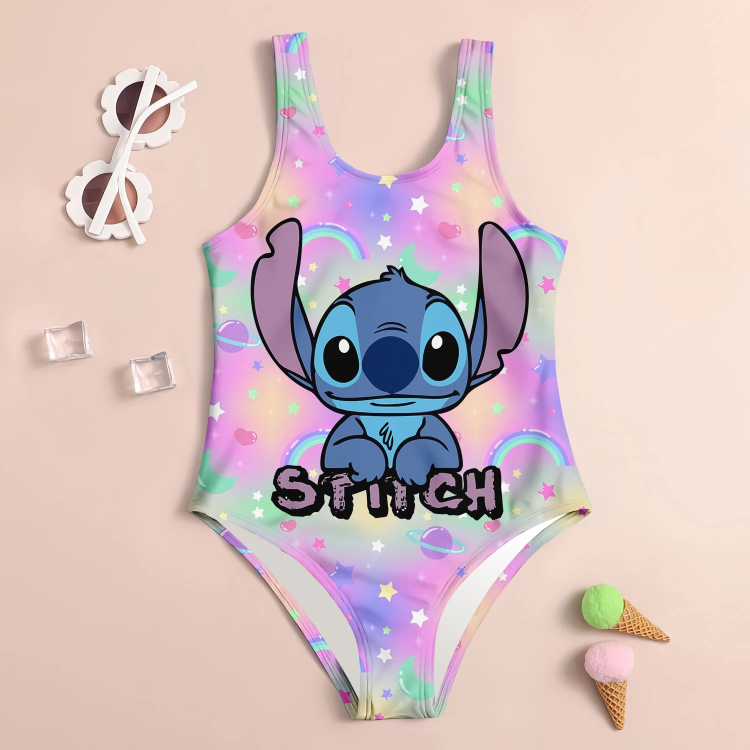 MINISO New Cartoon Cute Children's Summer One-piece Swimsuit Fashionable 3D Printed Girl Swimsuit Suspender Sleeveless Swimsuit
MINISO New Cartoon Cute Children's Summer One-piece Swimsuit Fashionable 3D Printed Girl Swimsuit Suspender Sleeveless Swimsuit