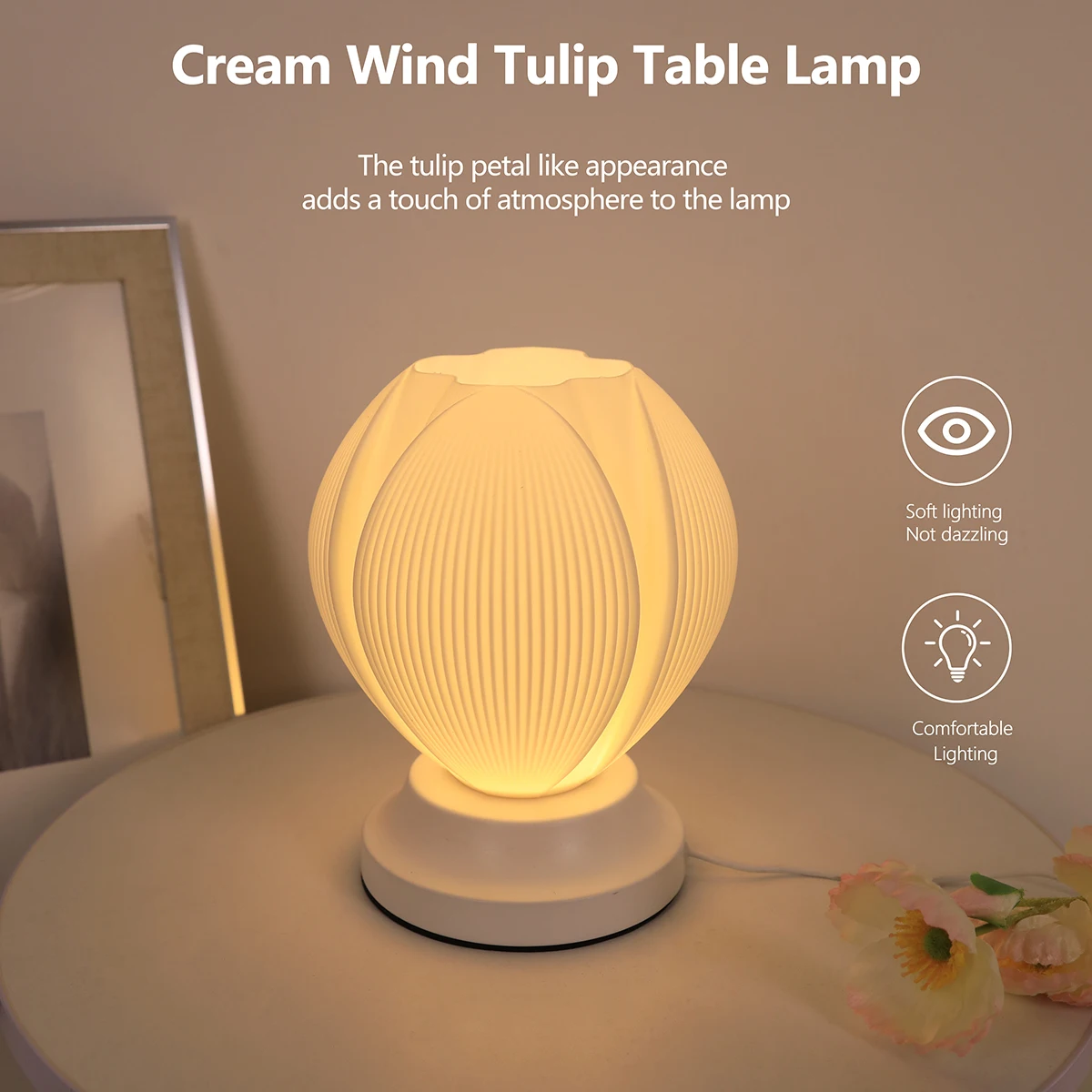 Скандинавская минималистичная настольная лампа-тюльпан, трехцветная USB-лампа для настольного украшения, атмосферная лампа для защиты глаз в спальне
Скандинавская минималистичная настольная лампа-тюльпан, трехцветная USB-лампа для настольного украшения, атмосферная лампа для защиты глаз в спальне
