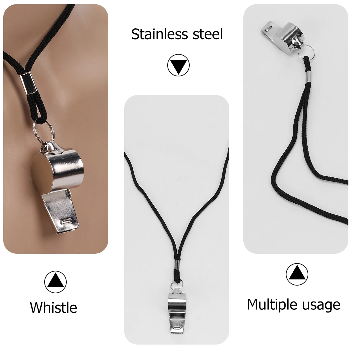 6 PCS Stainless Steel Referee Whistle s Football Portable Safety Whistles Metal Emergency Wooden for Sports Child
6 PCS Stainless Steel Referee Whistle s Football Portable Safety Whistles Metal Emergency Wooden for Sports Child
