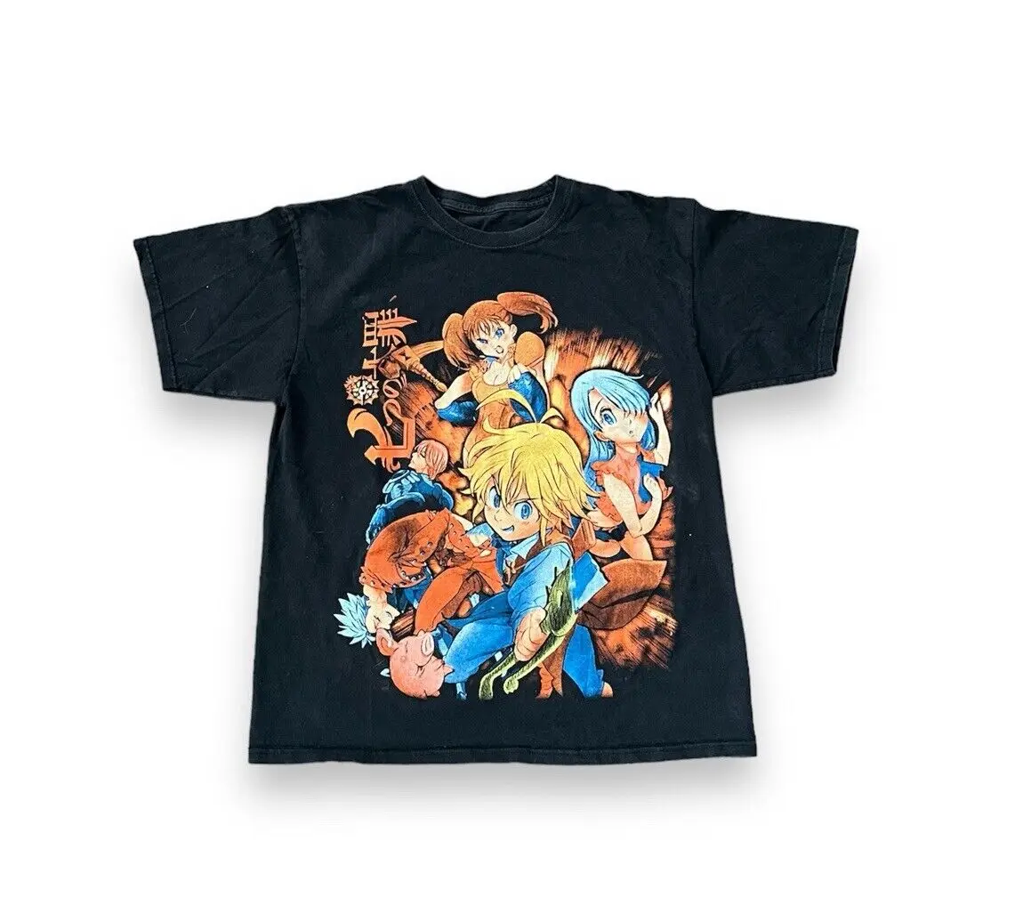 VTG 7 Seven Deadly Sins Anime Mexican Boot Y2K Double Sided AOP Medium T Shirt
VTG 7 Seven Deadly Sins Anime Mexican Boot Y2K Double Sided AOP Medium T Shirt