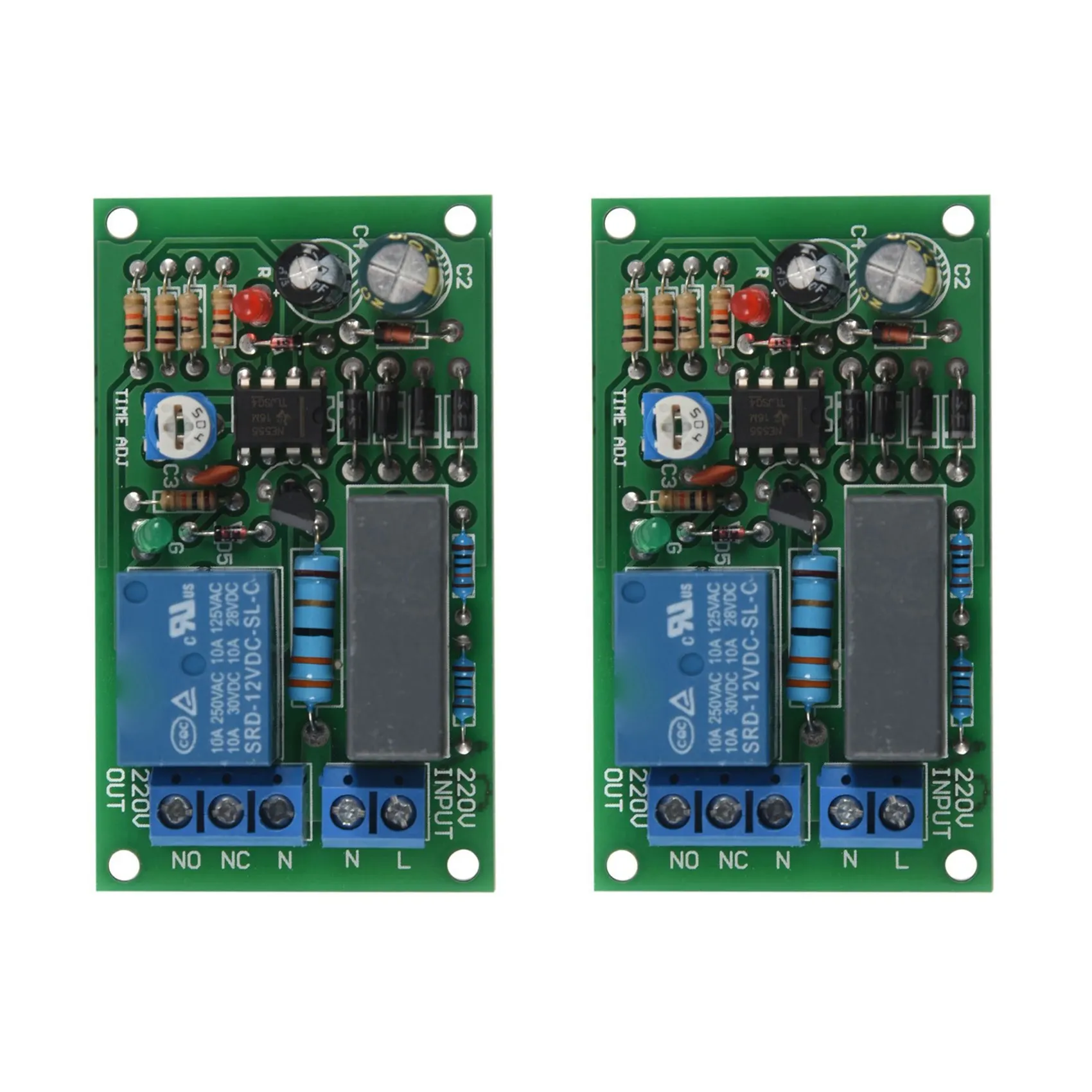 Efficient 2X 220V Relay Board, Power On, Time Delay, Circuit Module, Corridor Switch, Stair Light, D1B5
Efficient 2X 220V Relay Board, Power On, Time Delay, Circuit Module, Corridor Switch, Stair Light, D1B5