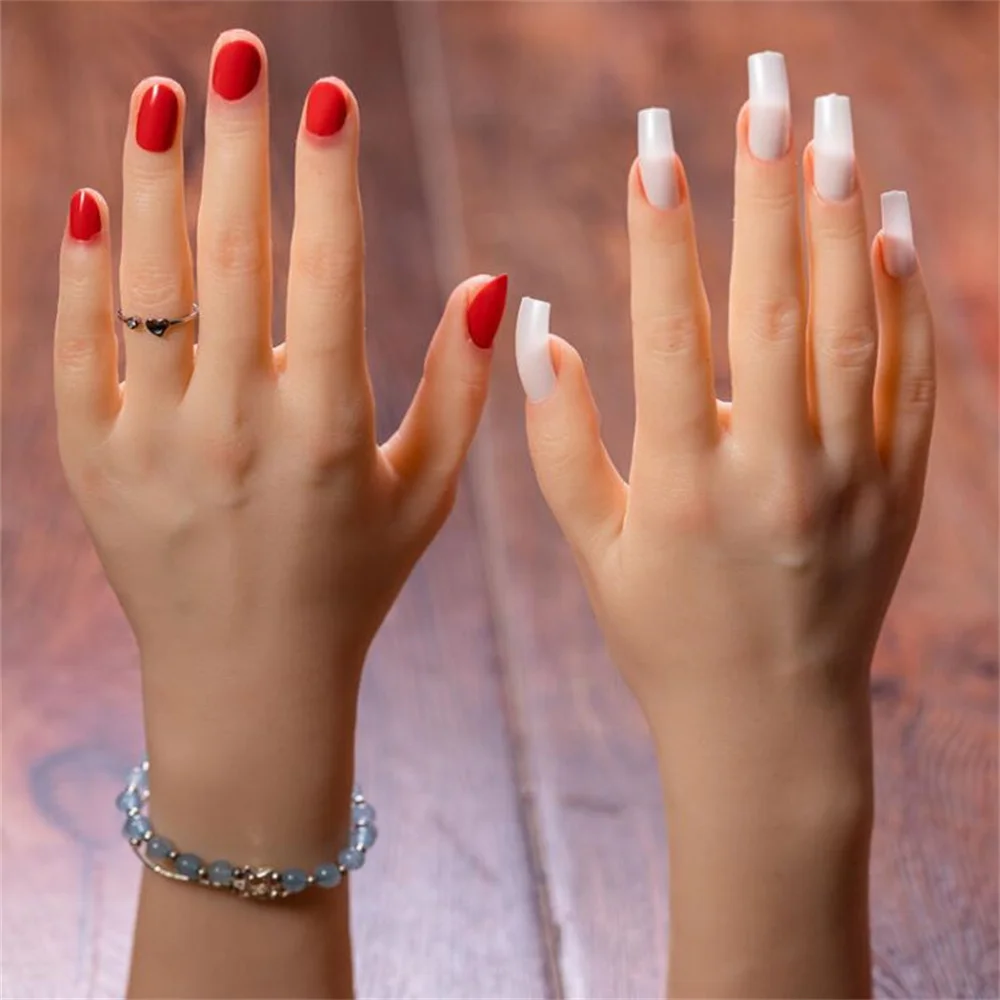 Platinum HandMannequin for Manicure Jewelry Display, Artificial Props, Silica Gel Arm, Medical Display D068, 33x16x8cm, 1Pair
Platinum HandMannequin for Manicure Jewelry Display, Artificial Props, Silica Gel Arm, Medical Display D068, 33x16x8cm, 1Pair