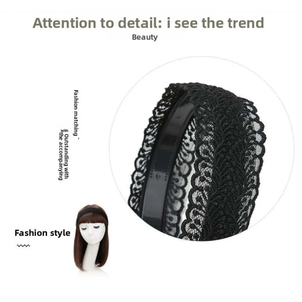 Korean Vintage Lace Hair Hoop Hollow Anti Slip Lace Hairband Head Wrap Elegant Floral Lace Women's Wide Headband Daily Use
Korean Vintage Lace Hair Hoop Hollow Anti Slip Lace Hairband Head Wrap Elegant Floral Lace Women's Wide Headband Daily Use