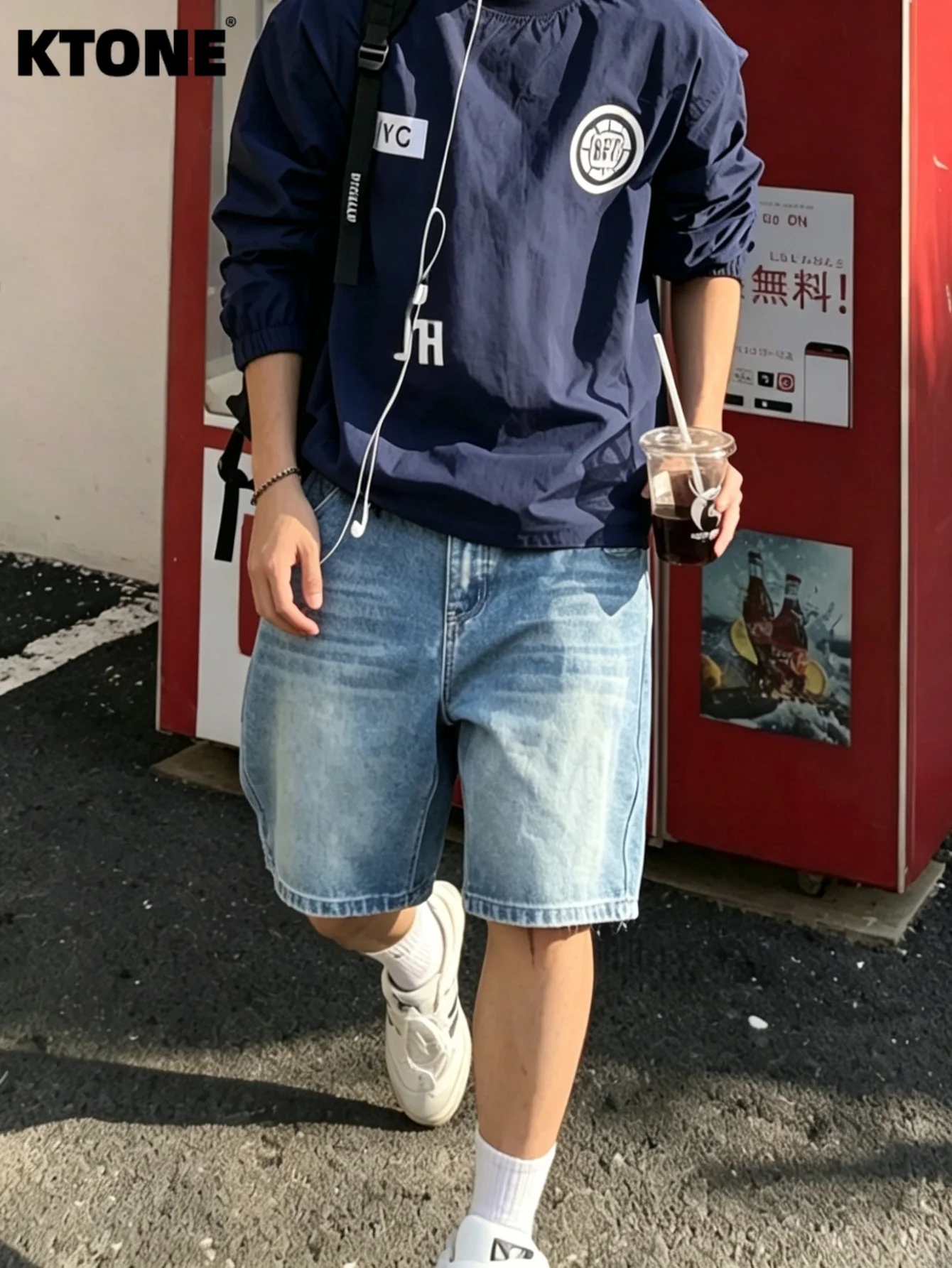Men's Loose Non‑Stretch Denim Shorts Black Blue Casual Jeans No accessories or belts included
Men's Loose Non‑Stretch Denim Shorts Black Blue Casual Jeans No accessories or belts included