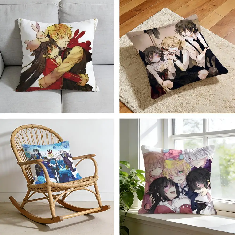 Japanese Anime Cute P-Pandora Hearts Cushion Cover Short plush pillowcase for bed sofa car,washable
Japanese Anime Cute P-Pandora Hearts Cushion Cover Short plush pillowcase for bed sofa car,washable