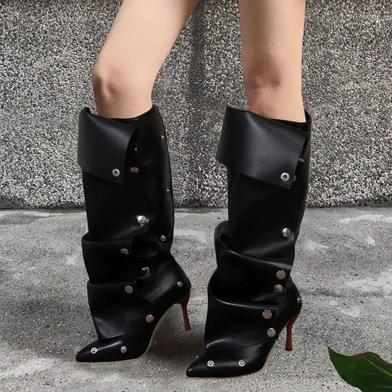Pointed Toe Women Elegant High Boots Sexy Stilettos Shoes Winter Fashion Designer Woman Pumps 2025 Trend Brand Female Zapatillas
Pointed Toe Women Elegant High Boots Sexy Stilettos Shoes Winter Fashion Designer Woman Pumps 2025 Trend Brand Female Zapatillas