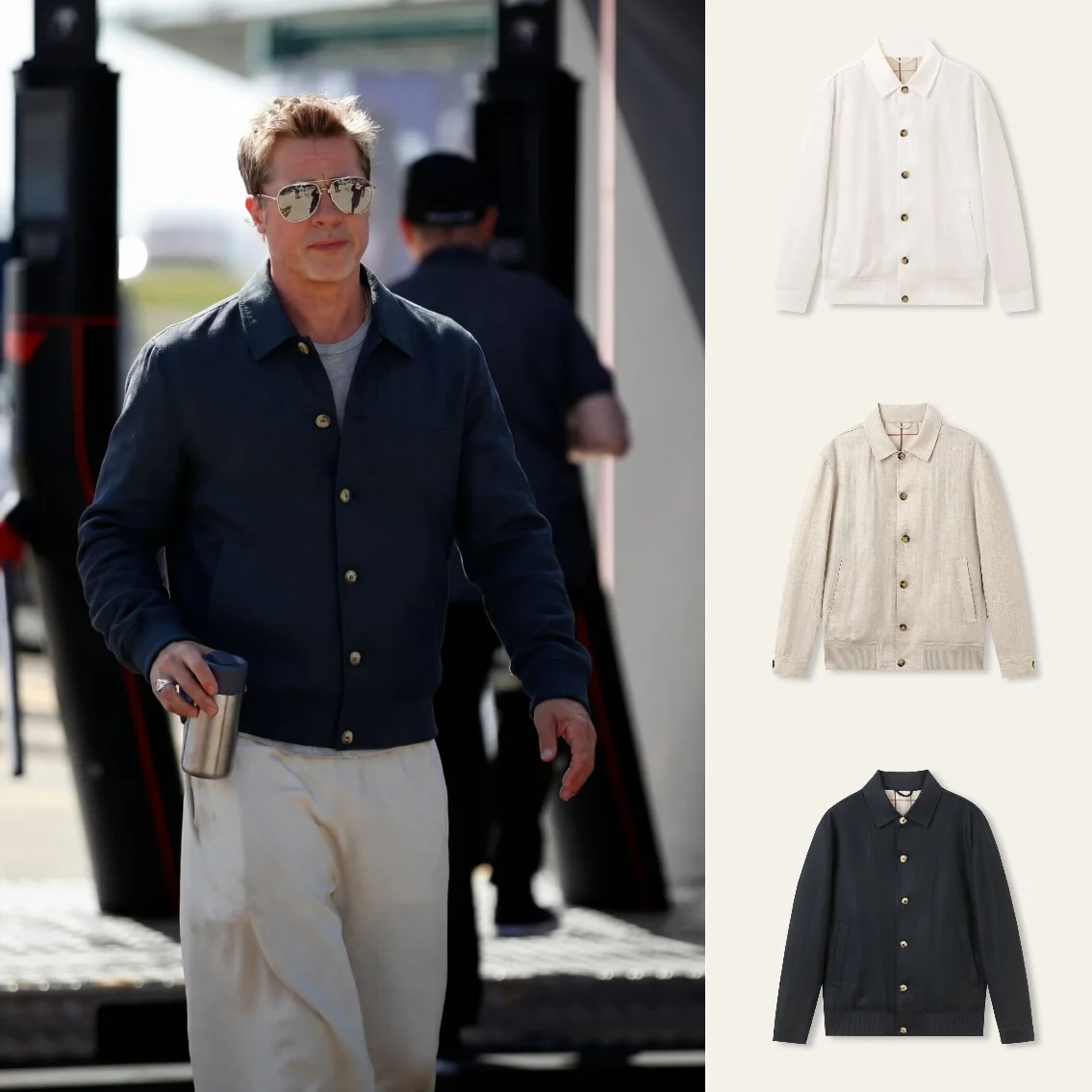 Men's Casual Linen Silk Jacket Breathable Spring Summer Thin Outerwear Long Sleeve Standard Fit Business Casual Collar Coat
Men's Casual Linen Silk Jacket Breathable Spring Summer Thin Outerwear Long Sleeve Standard Fit Business Casual Collar Coat