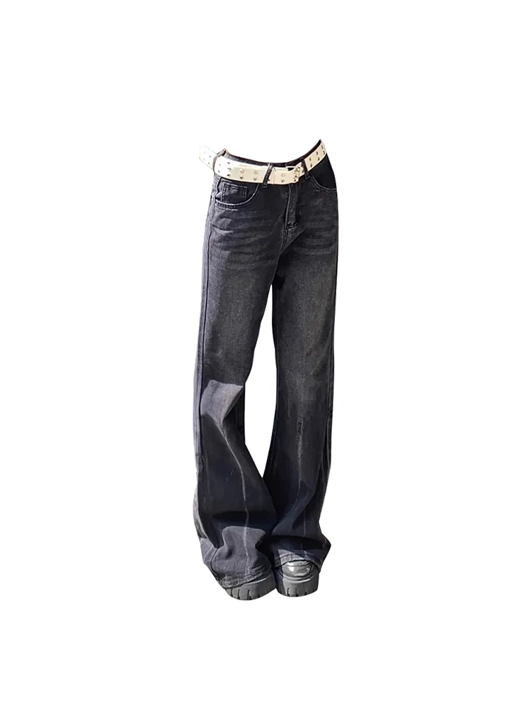Women's Grey High Waist Jeans Female Vintage Denim Pants Harajuku Straight Wide Leg Cowboy Trouser Y2k Streetwear Clothes 2023
Women's Grey High Waist Jeans Female Vintage Denim Pants Harajuku Straight Wide Leg Cowboy Trouser Y2k Streetwear Clothes 2023