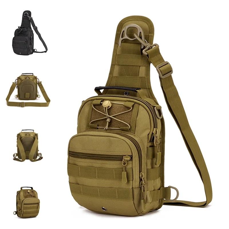 Men Cross body Sling Backpack Chest Bag Nylon Assault Travel Designer Multi-Purpose Shoulder Messenger Bag 4 USES
Men Cross body Sling Backpack Chest Bag Nylon Assault Travel Designer Multi-Purpose Shoulder Messenger Bag 4 USES