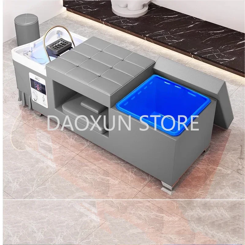 Water Tank Shampoo Chair Portable Luxury Shower Head Hair Salon Equipment Chair Sink Shampouineuse Salon Furniture MQ50SC
Water Tank Shampoo Chair Portable Luxury Shower Head Hair Salon Equipment Chair Sink Shampouineuse Salon Furniture MQ50SC
