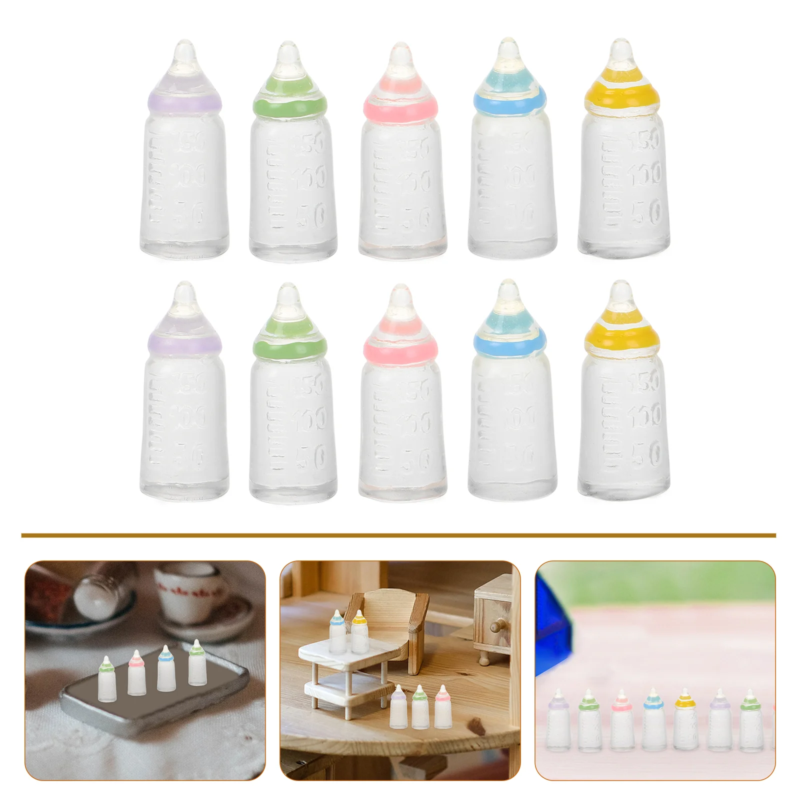 30 Pcs Kids Toys Miniature Baby Bottle Ornaments Party Supplies Shower Resin Model Decoration Bag Fillers
30 Pcs Kids Toys Miniature Baby Bottle Ornaments Party Supplies Shower Resin Model Decoration Bag Fillers