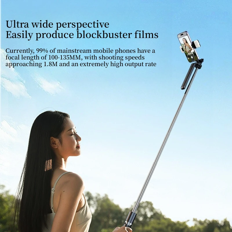 360 Degree Rotating Universal Mobile Selfie Multifunctional Selfie Stick Tripod Tool Suitable Travel Live Streaming Photo Stand
360 Degree Rotating Universal Mobile Selfie Multifunctional Selfie Stick Tripod Tool Suitable Travel Live Streaming Photo Stand