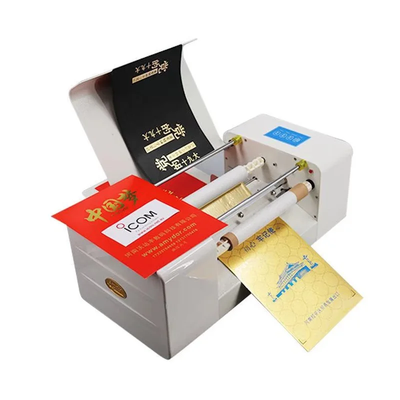Digital Hot Foil Press Stamping Printer Machine 400C Color Business Card Printing with Rolling Reel kit
Digital Hot Foil Press Stamping Printer Machine 400C Color Business Card Printing with Rolling Reel kit