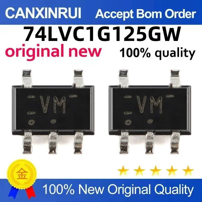 (5-100 pieces) 74LVC1G125GW brand new original bus buffer/line driver SOT23-5 silk screen VM
(5-100 pieces) 74LVC1G125GW brand new original bus buffer/line driver SOT23-5 silk screen VM