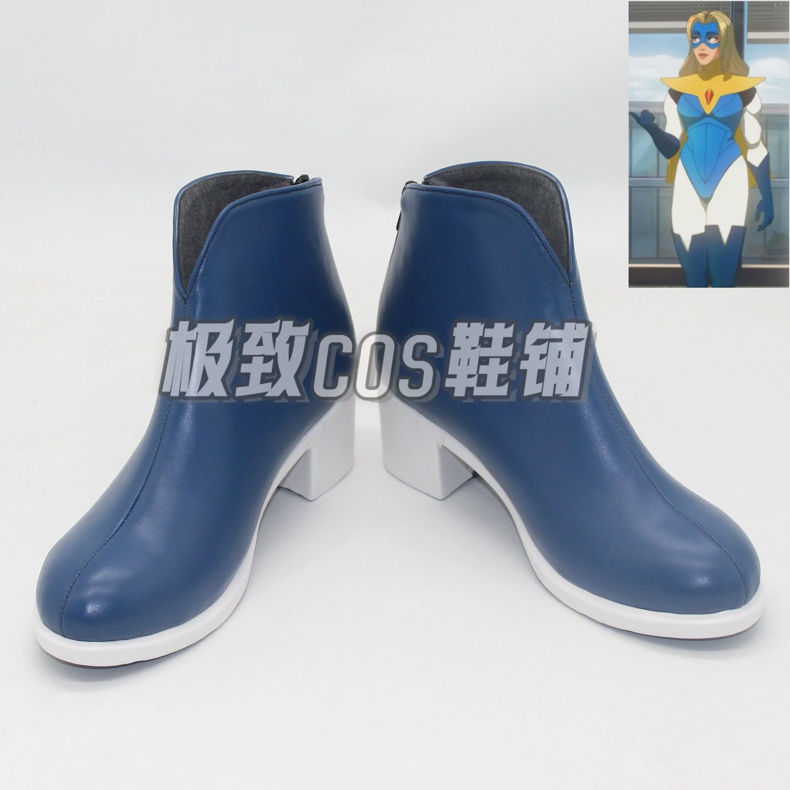 Game Dispatch Blonde Blazer Cosplay Shoes Boots Halloween Carnival Party Shoes
Game Dispatch Blonde Blazer Cosplay Shoes Boots Halloween Carnival Party Shoes