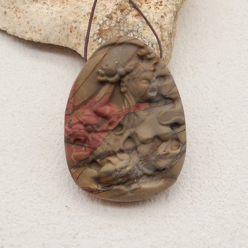 Women Beauty And The Beast Carved Animal Pendant Natural Stone Multi-Color Picasso Jasper Fashion Pendant DIY Jewelry Making
Women Beauty And The Beast Carved Animal Pendant Natural Stone Multi-Color Picasso Jasper Fashion Pendant DIY Jewelry Making