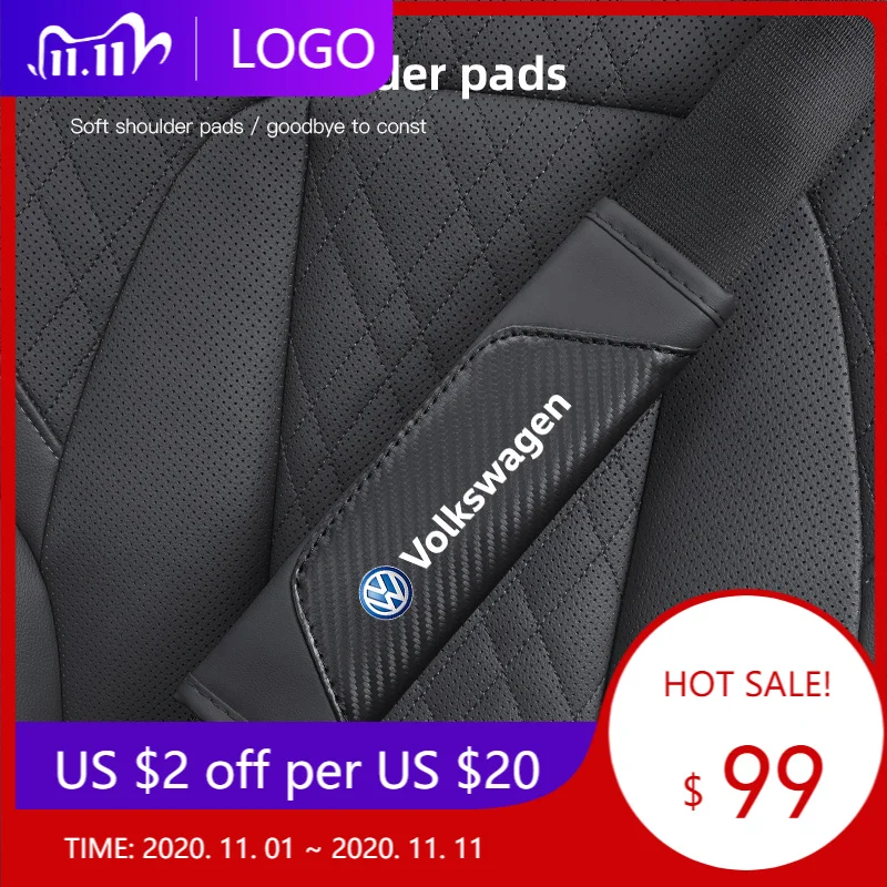 2Pcs Car Seat Belt Shoulder Cover Carbon Fiber Protective Pad For Volkswagen GTI Golf 6 7 8 Polo VW R-Line CC Passat Tiguan Bora
2Pcs Car Seat Belt Shoulder Cover Carbon Fiber Protective Pad For Volkswagen GTI Golf 6 7 8 Polo VW R-Line CC Passat Tiguan Bora