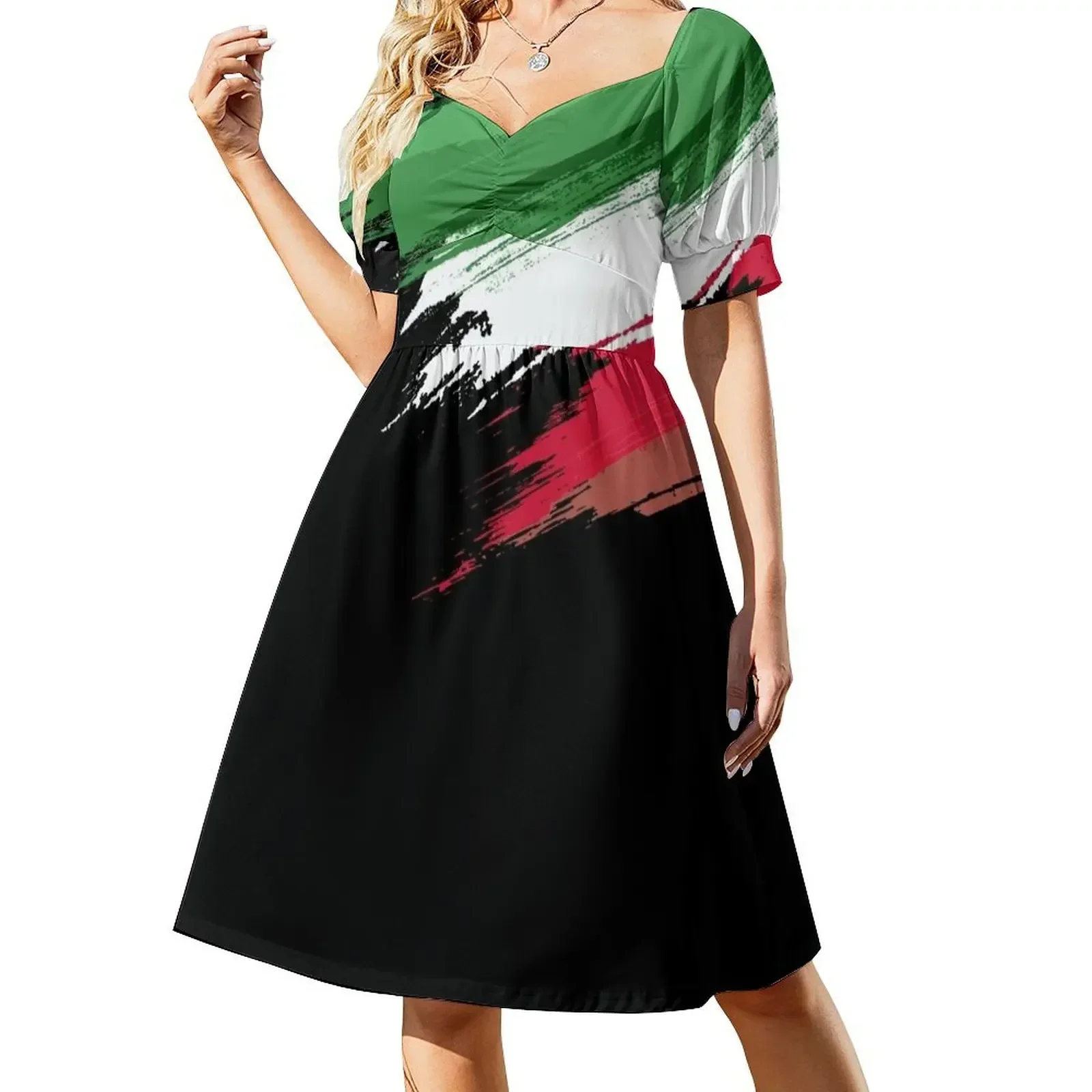 Italy European Short-Sleeved Dress summer dress womens 2025 Women's evening dress chic and elegant woman
Italy European Short-Sleeved Dress summer dress womens 2025 Women's evening dress chic and elegant woman