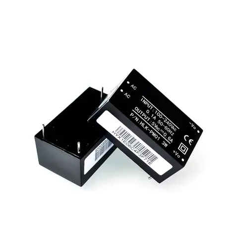 HLK-PM01 HLK-PM03 HLK-PM12 AC-DC 220V için 5V/3.3V/12V mini güç kaynağı modülü, akıllı ev anahtarı güç kaynağı modülü