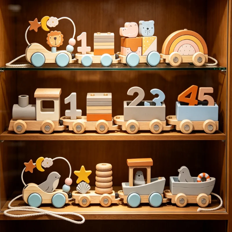 Montessori Wooden Number Train Toy for Toddlers Educational Pull Along Toy with 12345 Blocks Fine Motor Skills Learning Kid Gift
Montessori Wooden Number Train Toy for Toddlers Educational Pull Along Toy with 12345 Blocks Fine Motor Skills Learning Kid Gift